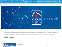 Tablet Screenshot of flymasterusa.com